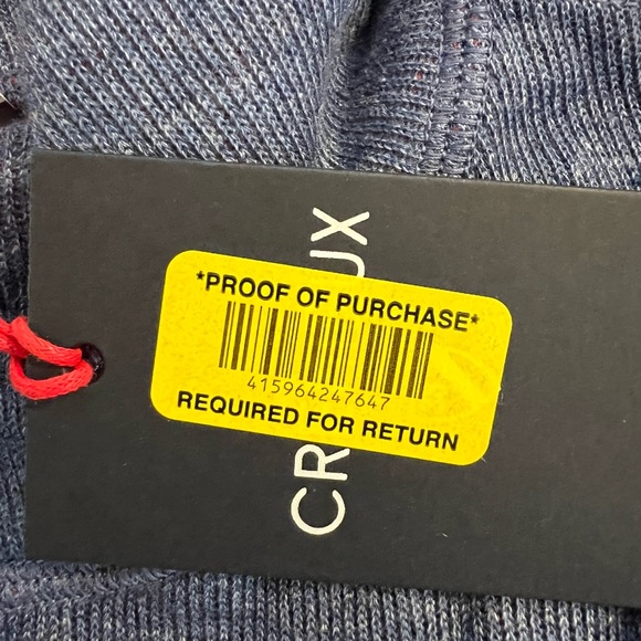 men’s sweater- new with that- reversible- - Picture 12 of 14